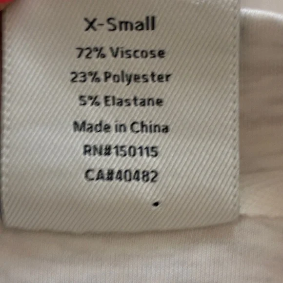 Varley Ivory Marl Double Soft Women's Otis Sleeveless Sweatshirt Sz XS - Picture 4 of 14